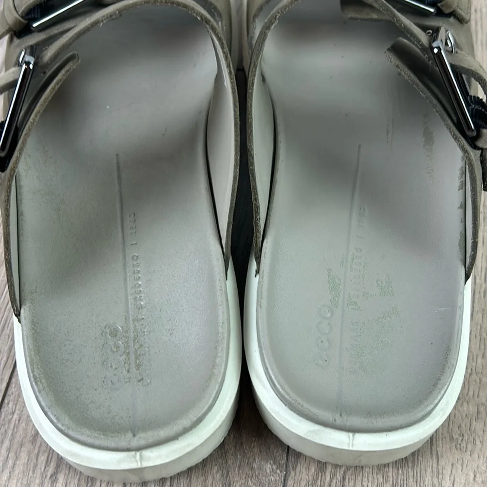 ECCO Men's Flowt Lux Slide Flat Sandal